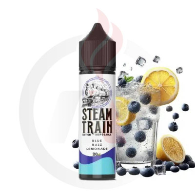Steam Train Blue Razz Lemonade 20/60ml Flavour Shots